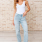 Parker High Rise 90's Straight Jeans Womens Straight Leg Jeans   