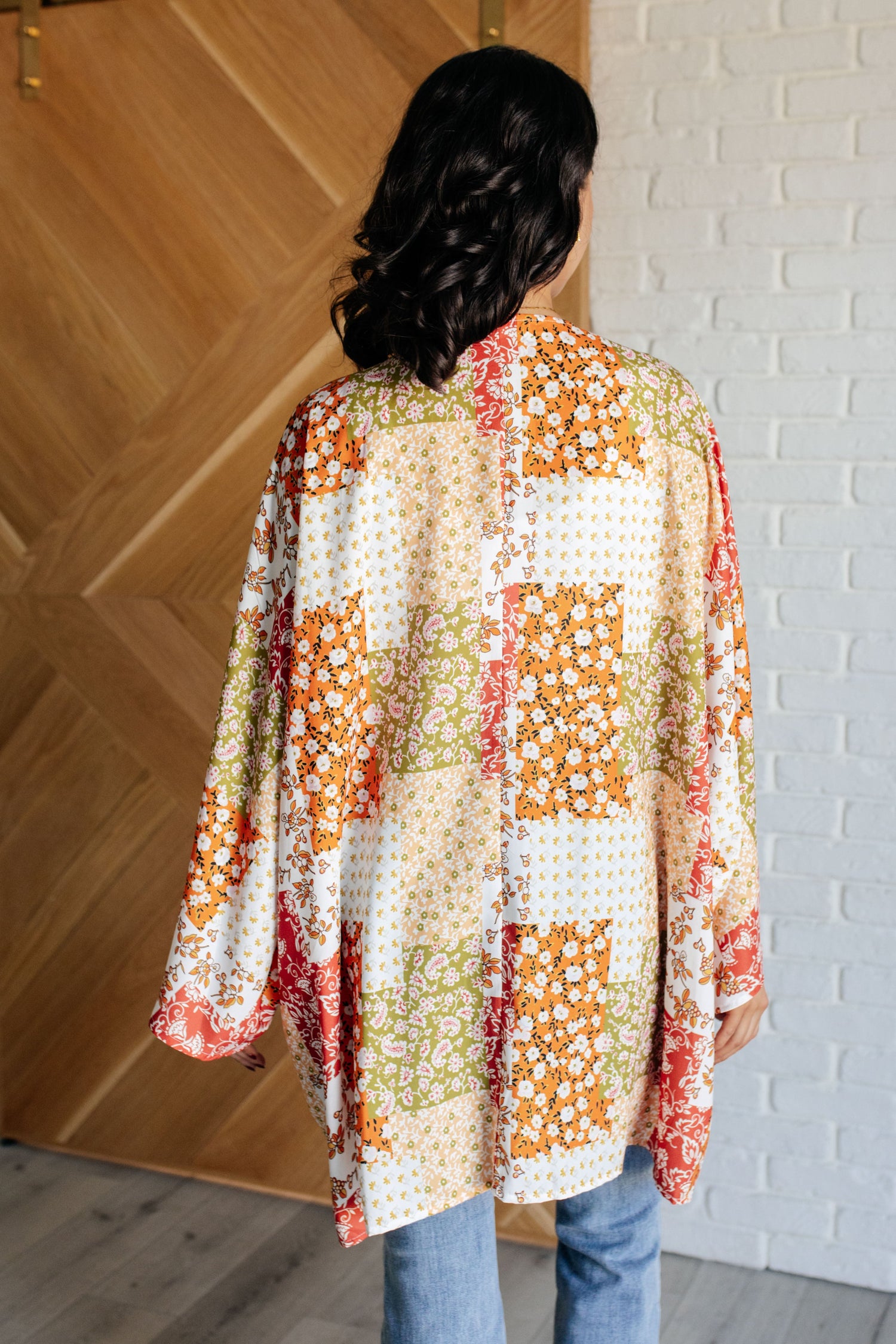 Patchwork of Feelings Mixed Floral Kimono Layers   