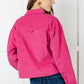 Perfect Pop of Pink Jacket Layers