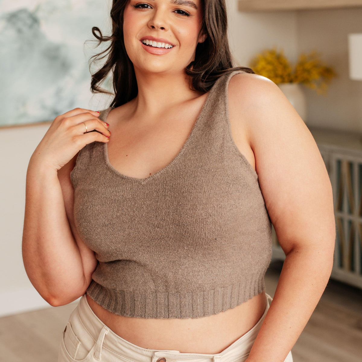 Perfectly Resolved Sweater Tank - Three Mad Hatters Mercantile 