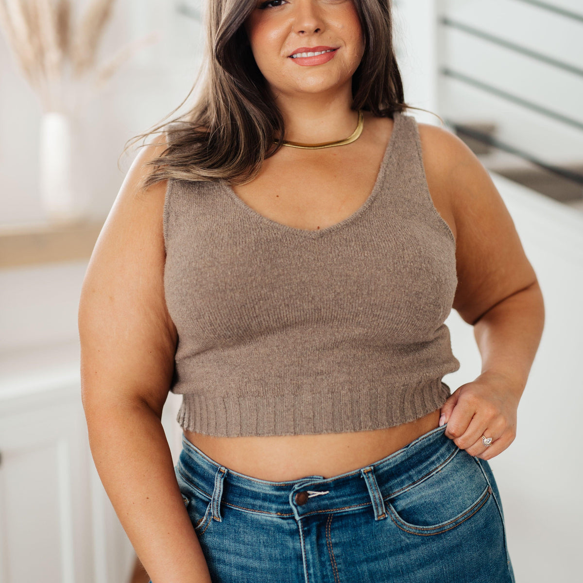 Perfectly Resolved Sweater Tank - Three Mad Hatters Mercantile 