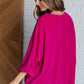 Pink Thoughts Chenille Blouse Blouses   