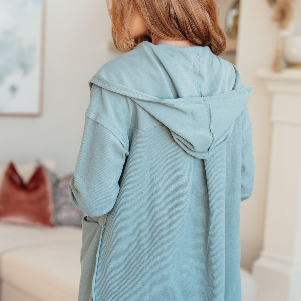 Please Proceed Hooded Cardigan - Three Mad Hatters Mercantile 