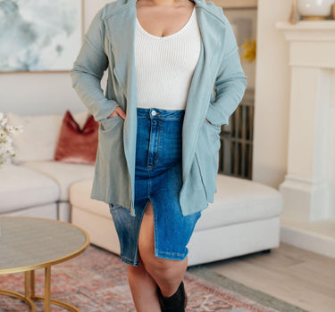 Please Proceed Hooded Cardigan