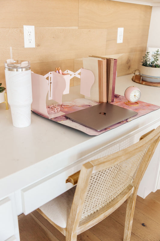 Boss Babe Expanding Desk Organizer in Pink Home & Decor   