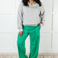 Race to Relax Cargo Pants in Emerald Green Bottoms