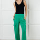 Race to Relax Cargo Pants in Emerald Green Bottoms