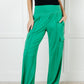 Race to Relax Cargo Pants in Emerald Green Bottoms