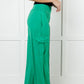 Race to Relax Cargo Pants in Emerald Green Bottoms