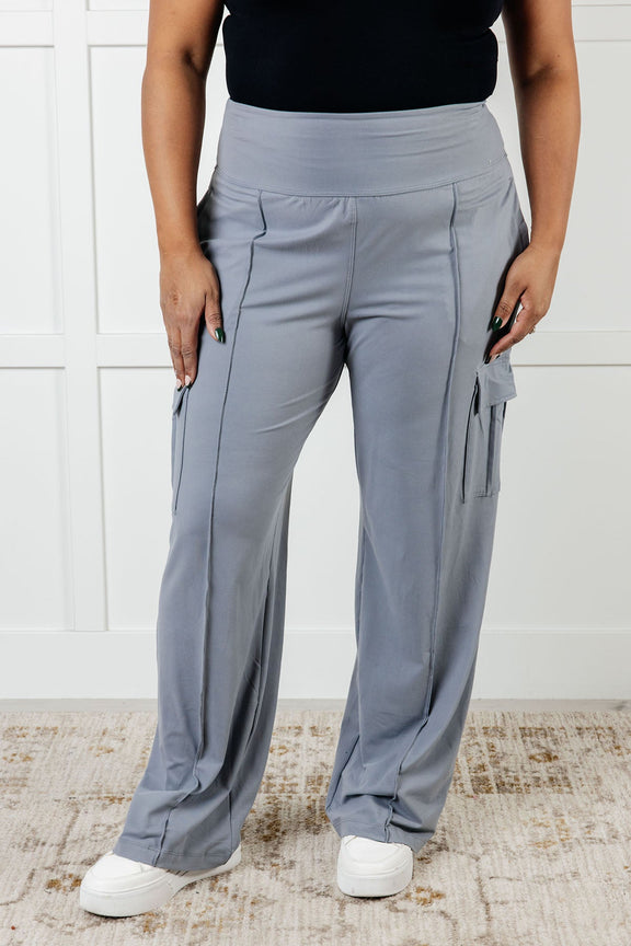 Race to Relax Cargo Pants in Rhino Grey Bottoms