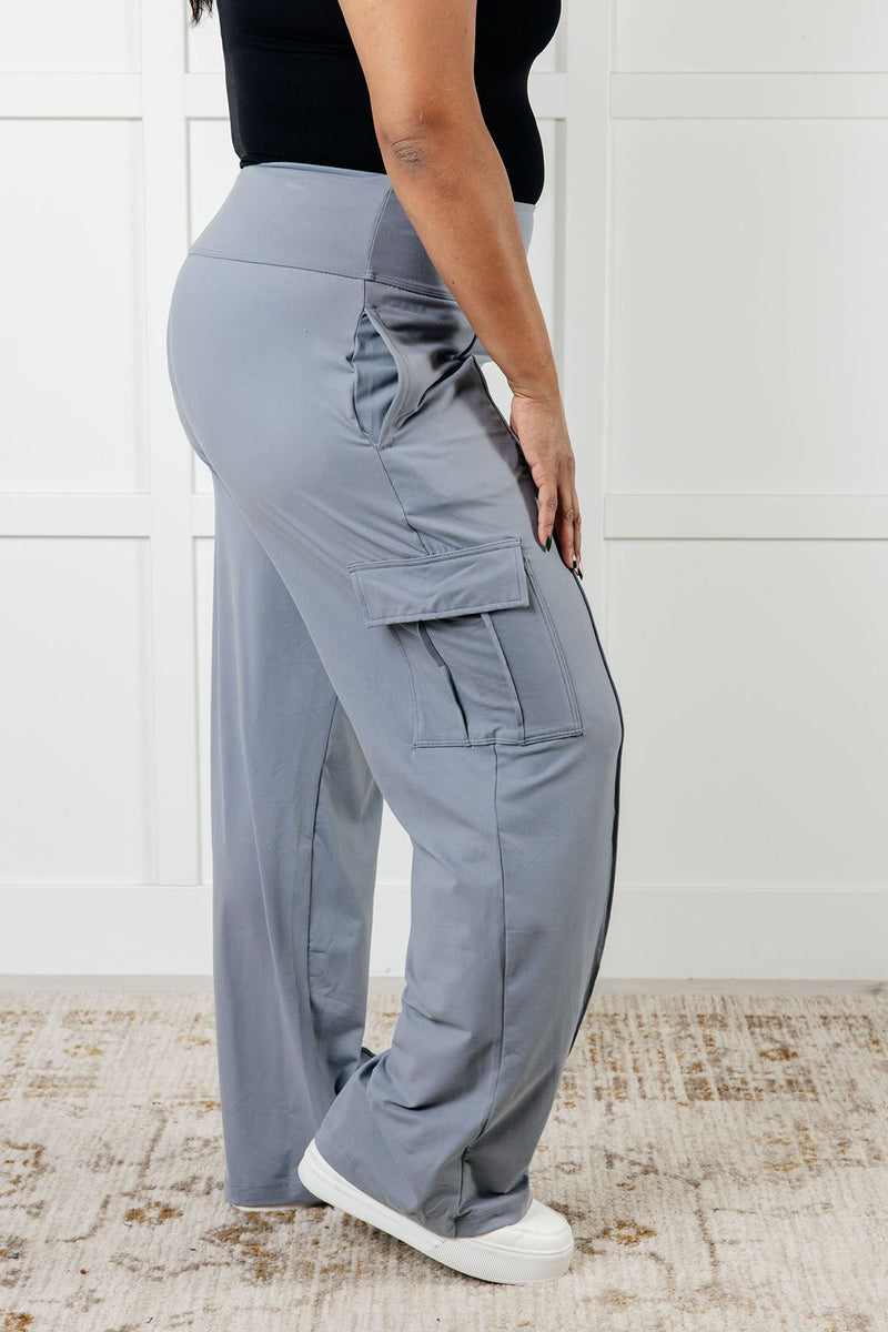 Race to Relax Cargo Pants in Rhino Grey Bottoms