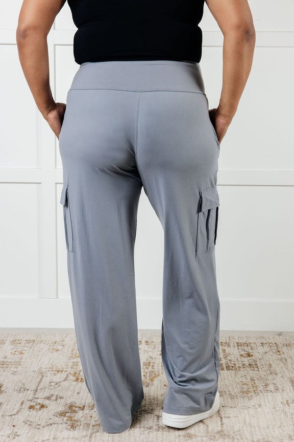 Race to Relax Cargo Pants in Rhino Grey Bottoms