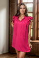 Ready to Have Some Fun Dress Womens Mini Dress