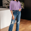 Judy Blue- Rose High Rise 90's Straight