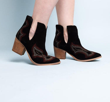 Journee Ankle Boots in Black