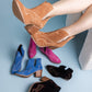 Journee Ankle Boots in Black Western Ankle Booties   