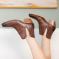 Kickin' Booties in Brown Shoes   