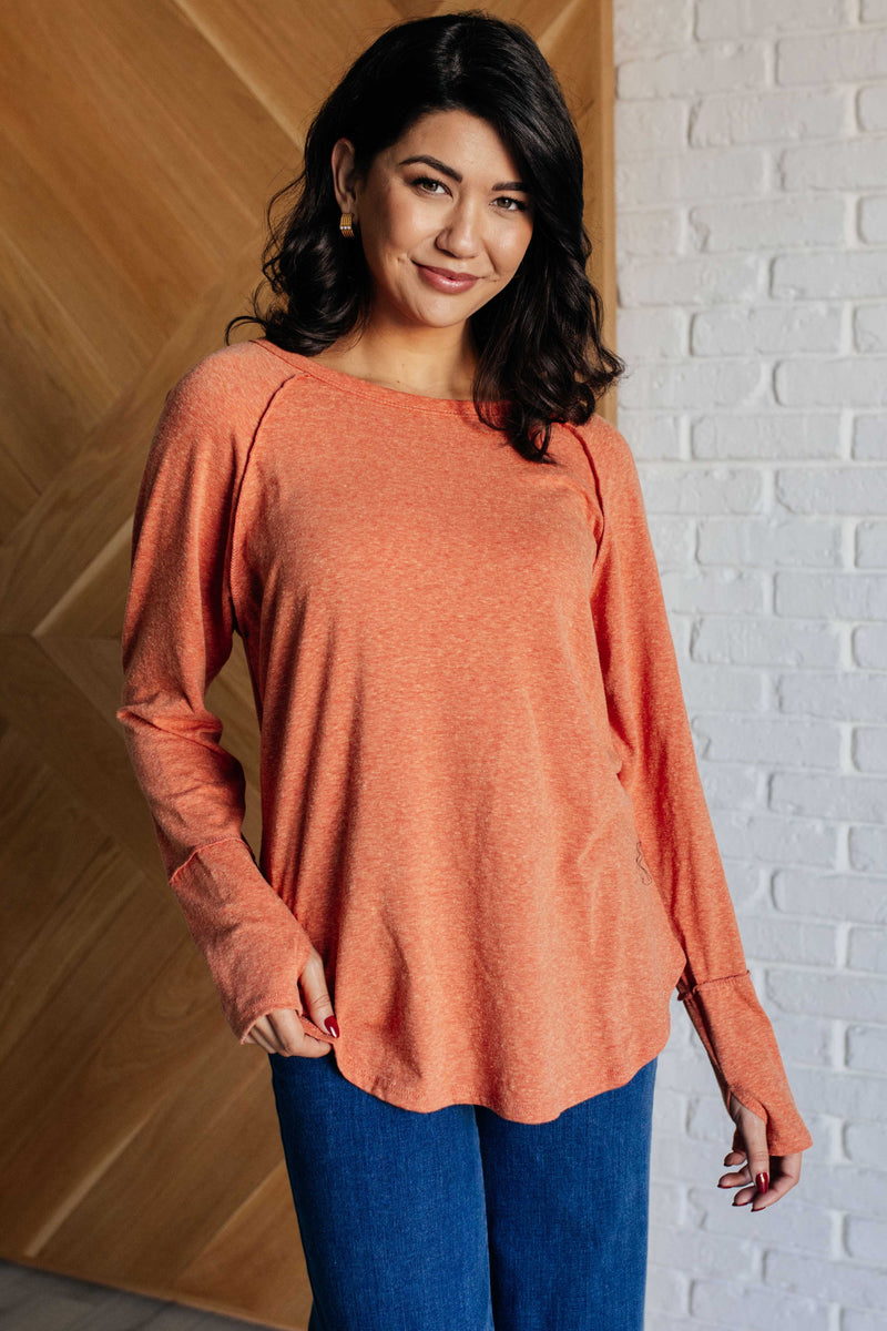 Rustic Charm Long Sleeve Top Tops   