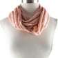 TWO TONED INFINITY SCARF Infinity Scarf PINK/LRLR Os 