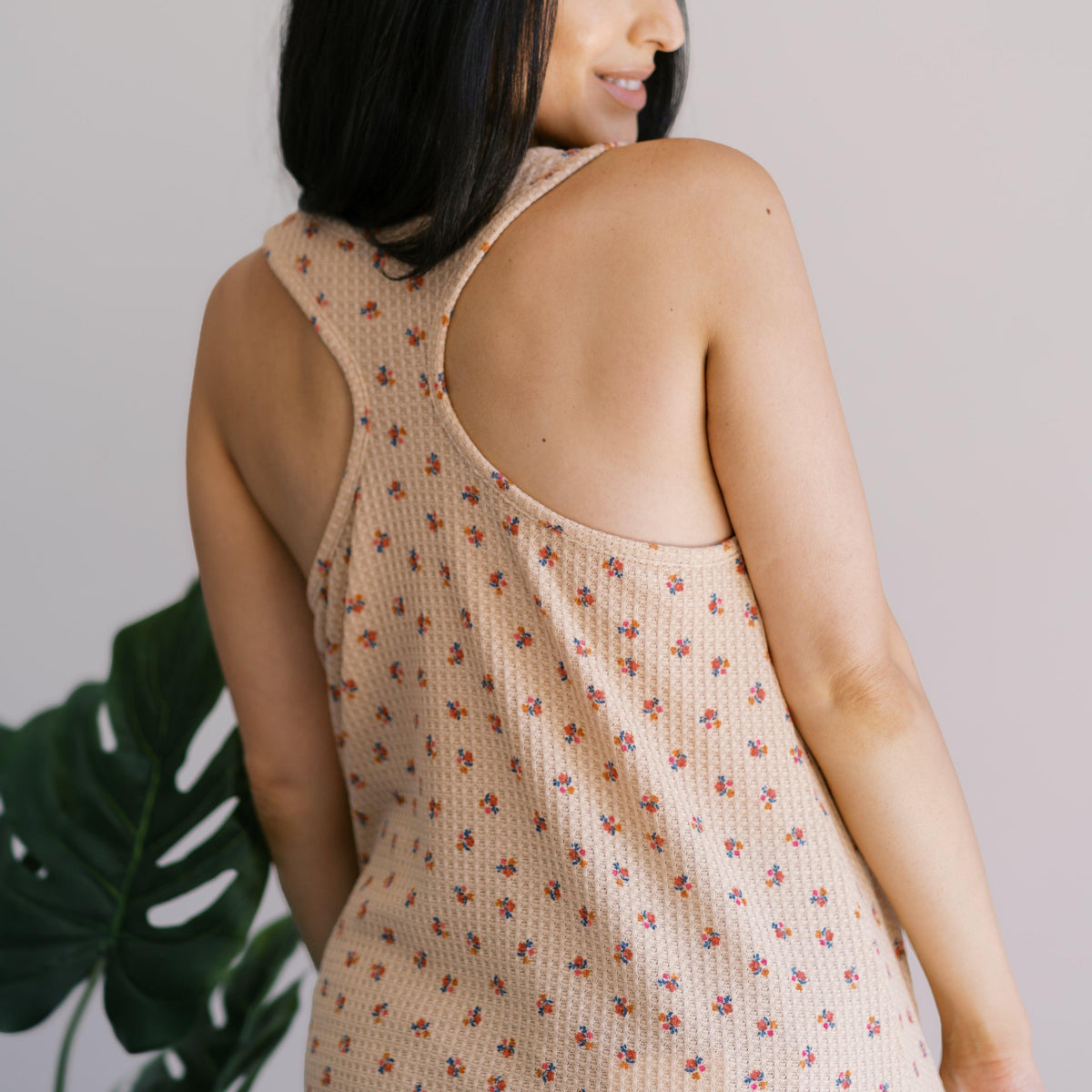 Tiny Blooms Tank - Three Mad Hatters Mercantile 