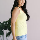 Yellow Timeless Basics Tank