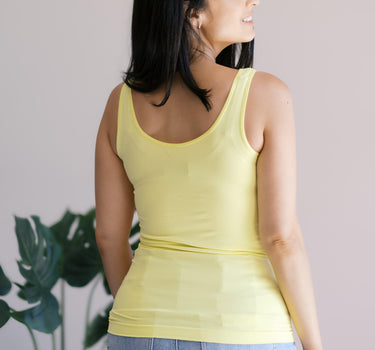 Yellow Timeless Basics Tank