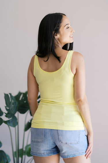 Yellow Timeless Basics Tank