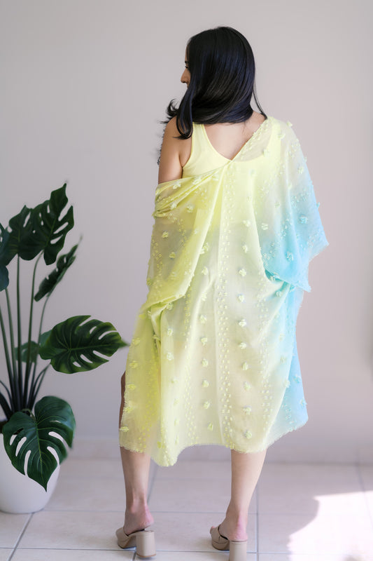 Lemonade Breeze Kimono Womens Kimono