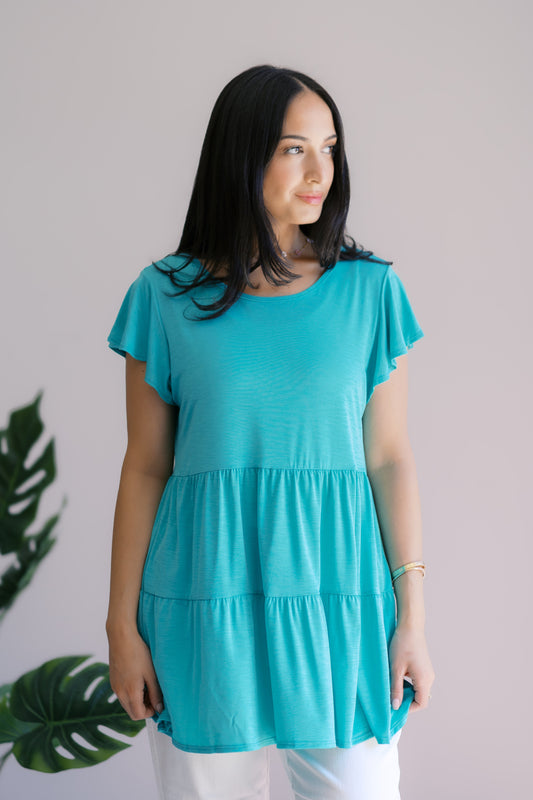 Mint To Be Top Womens Tops