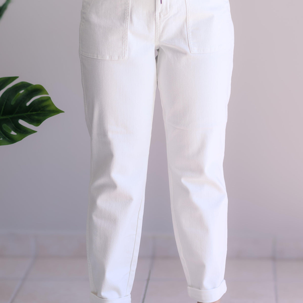 Chalk It Up Judy Blue Joggers - Three Mad Hatters Mercantile 