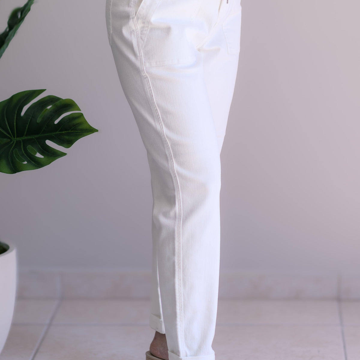 Chalk It Up Judy Blue Joggers - Three Mad Hatters Mercantile 