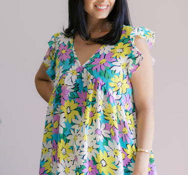 Petal Party Flutter Sleeve