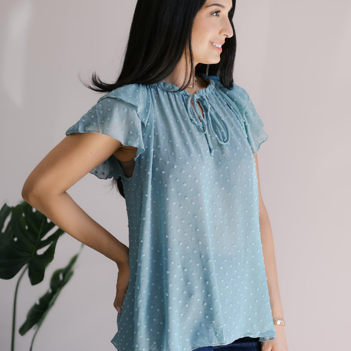 Breezy Bliss Top - Three Mad Hatters Mercantile 