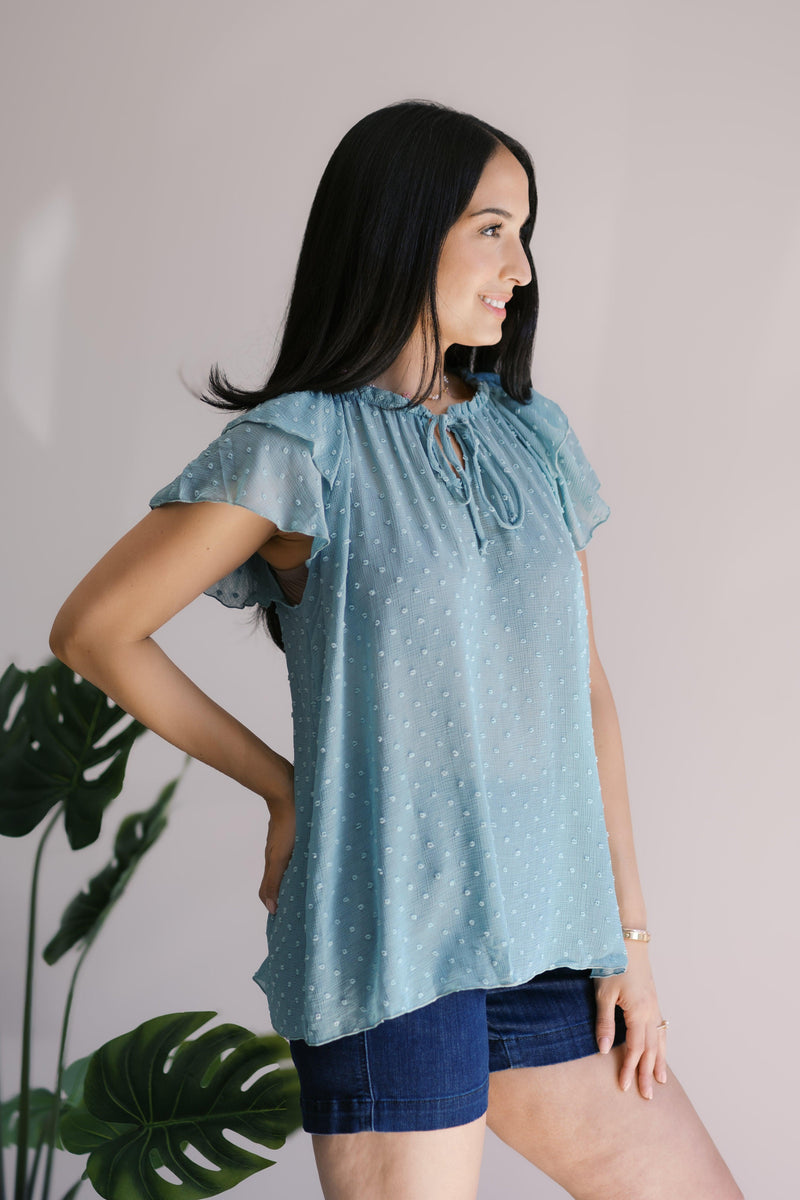 Breezy Bliss Top - Three Mad Hatters Mercantile 