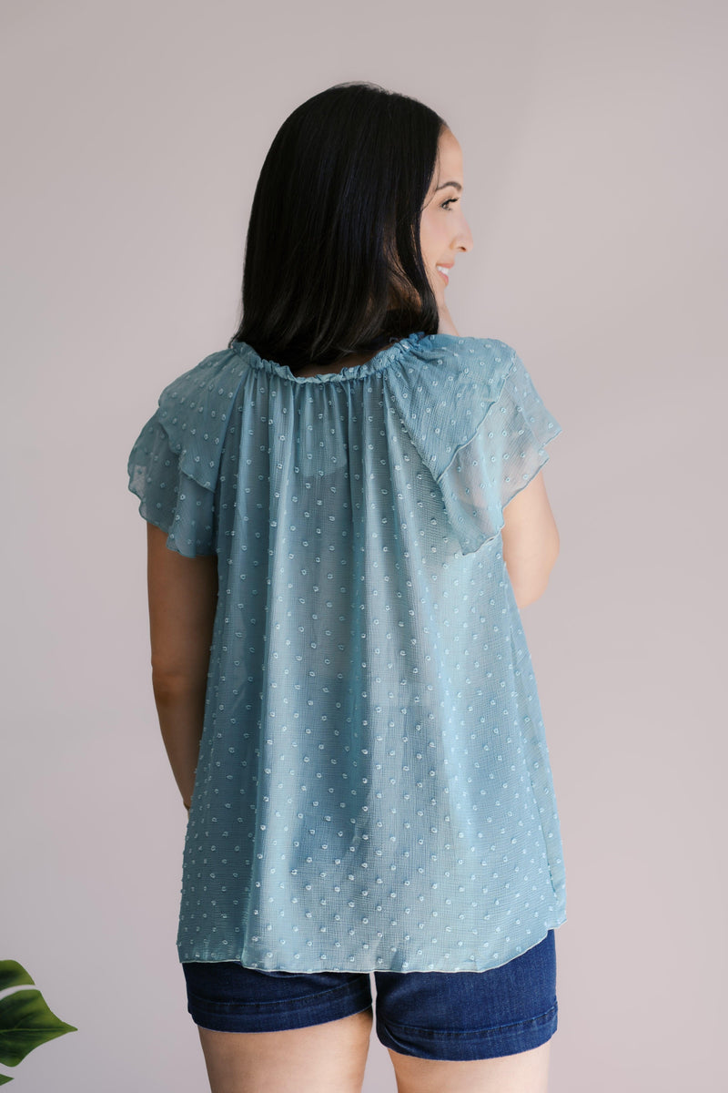 Breezy Bliss Top - Three Mad Hatters Mercantile 