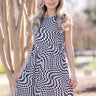 Checkmate Sleeveless Dress