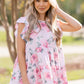 Blooming Grace Top Womens Blouse