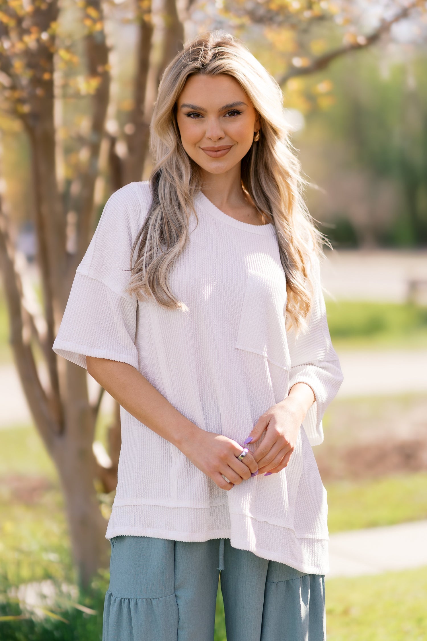 Weekend Vibes Top Womens Tops