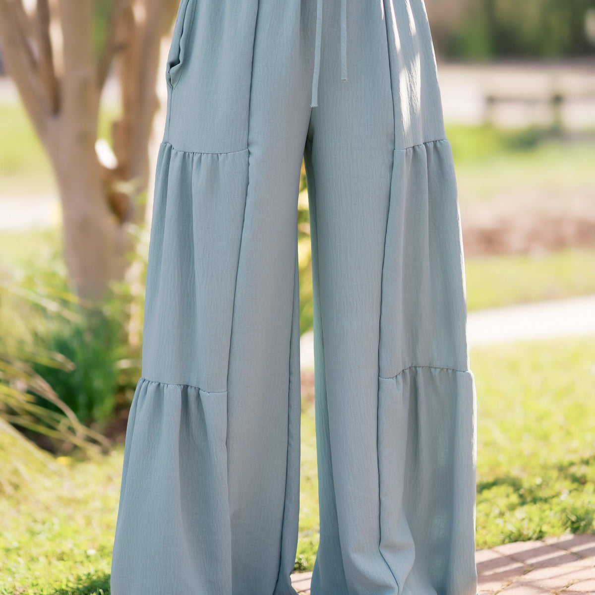 Misty Sage Bottoms - Three Mad Hatters Mercantile 