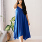 Blue Skies Dress Womens Midi Dress