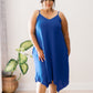 Blue Skies Dress Womens Midi Dress