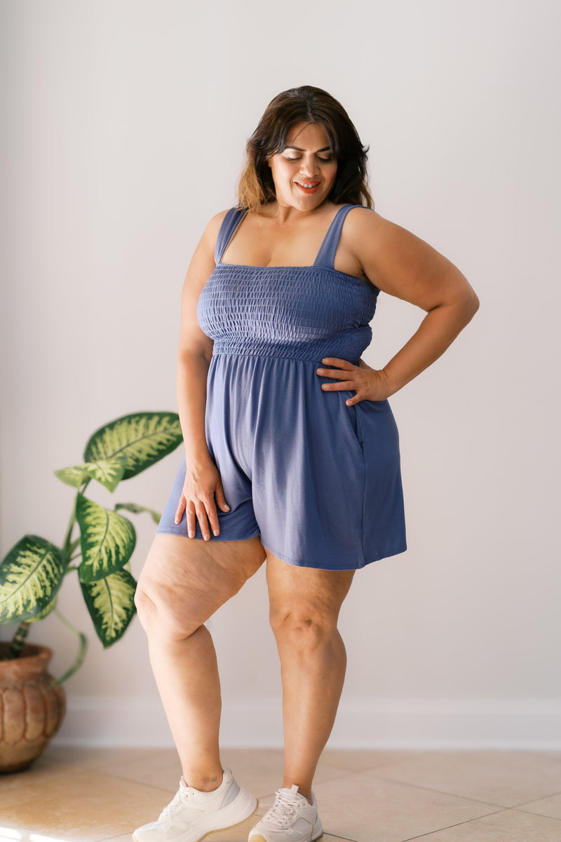 Coastal Drift - Romper - Three Mad Hatters Mercantile 