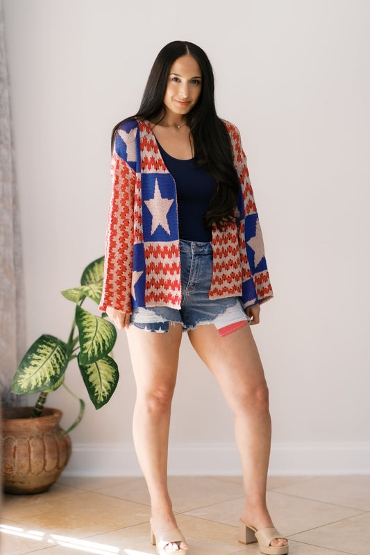 American Dream Cardigan Womens Cardigan