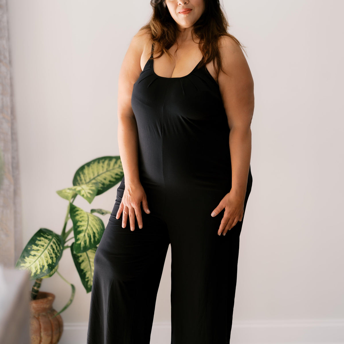 Midnight Flow Jumpsuit - Three Mad Hatters Mercantile 