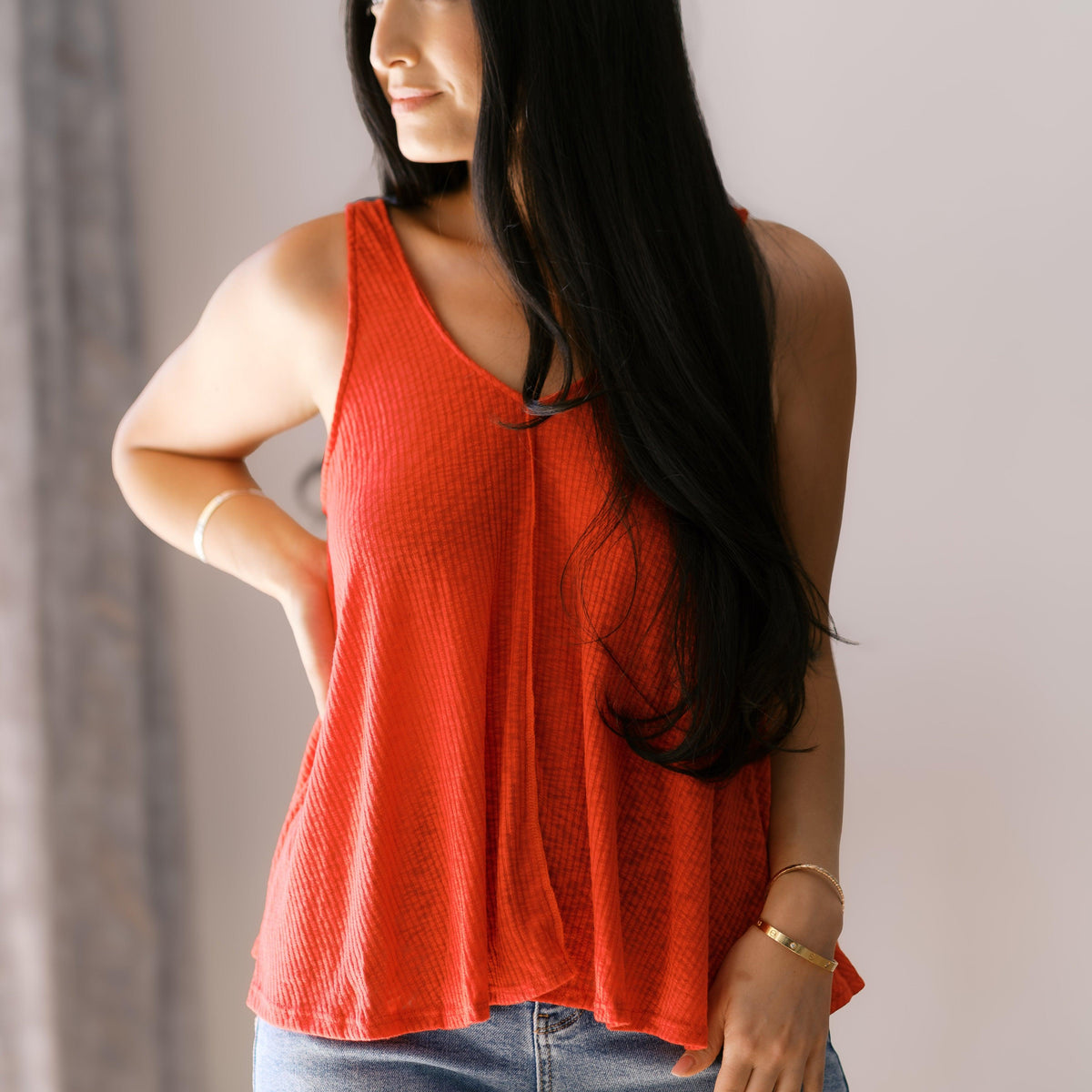 Firecracker Sleeveless Top - Three Mad Hatters Mercantile 
