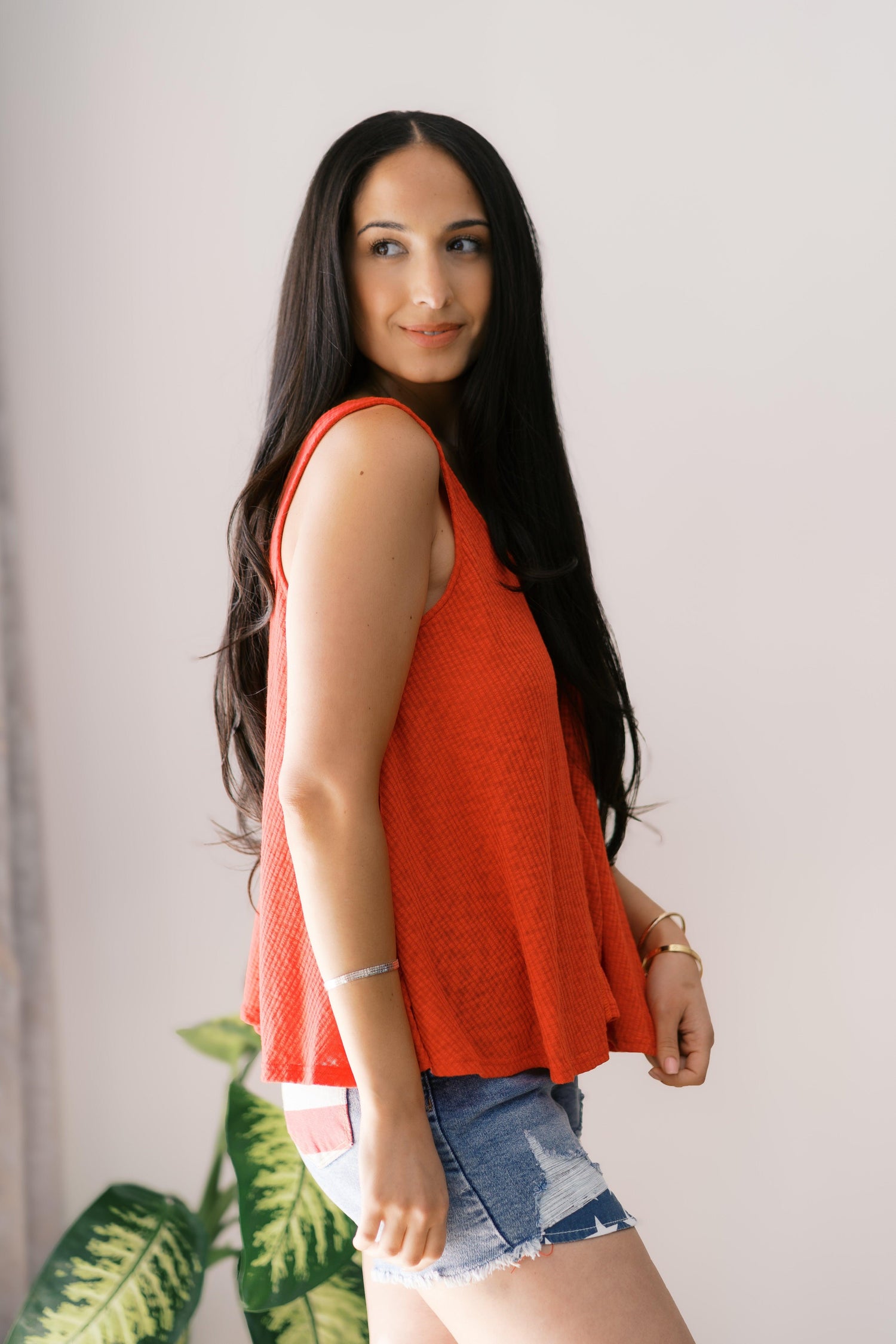 Firecracker Sleeveless Top - Three Mad Hatters Mercantile 