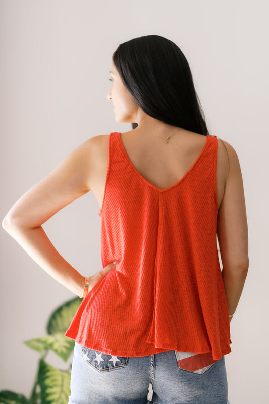 Firecracker Sleeveless Top Womens Sleeveless Top