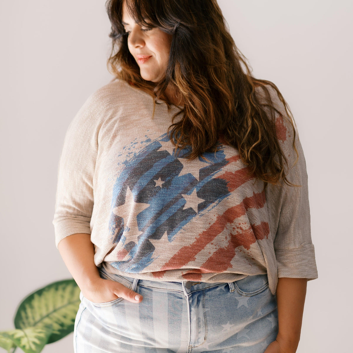 Star-Spangled Top - Three Mad Hatters Mercantile 