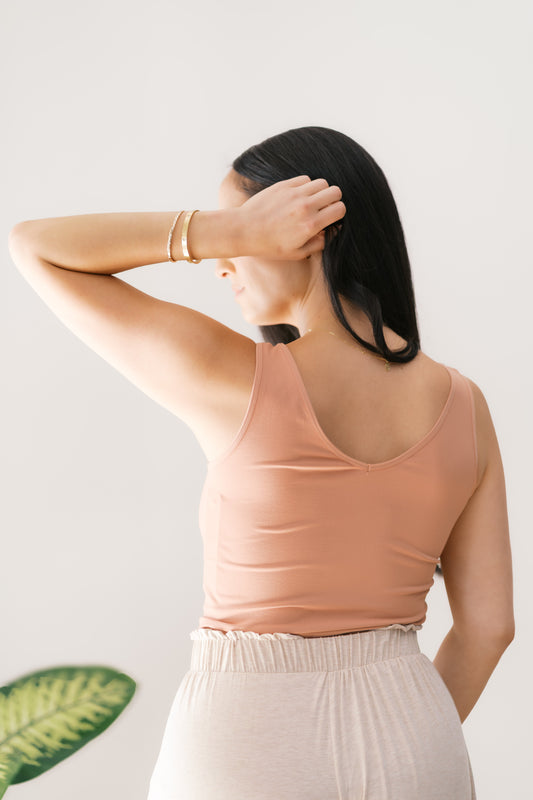Rose Timeless Basics Tank Womens Tank Tops