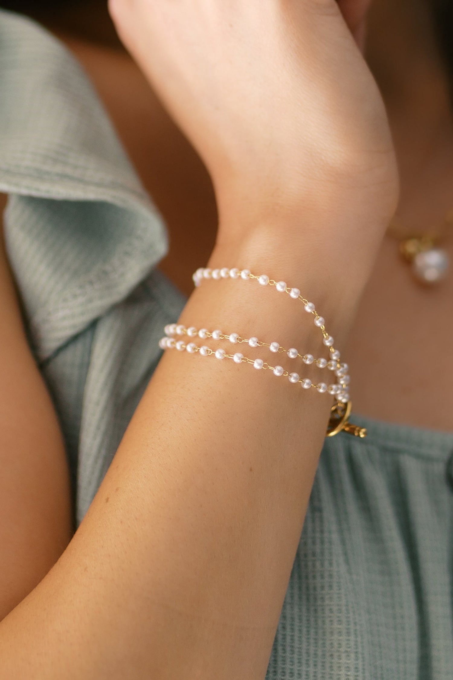 Pearl & Poise Bracelet Pearl bracelet